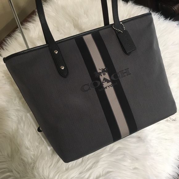 New coach shoulder tote bag - Picture 2 of 8